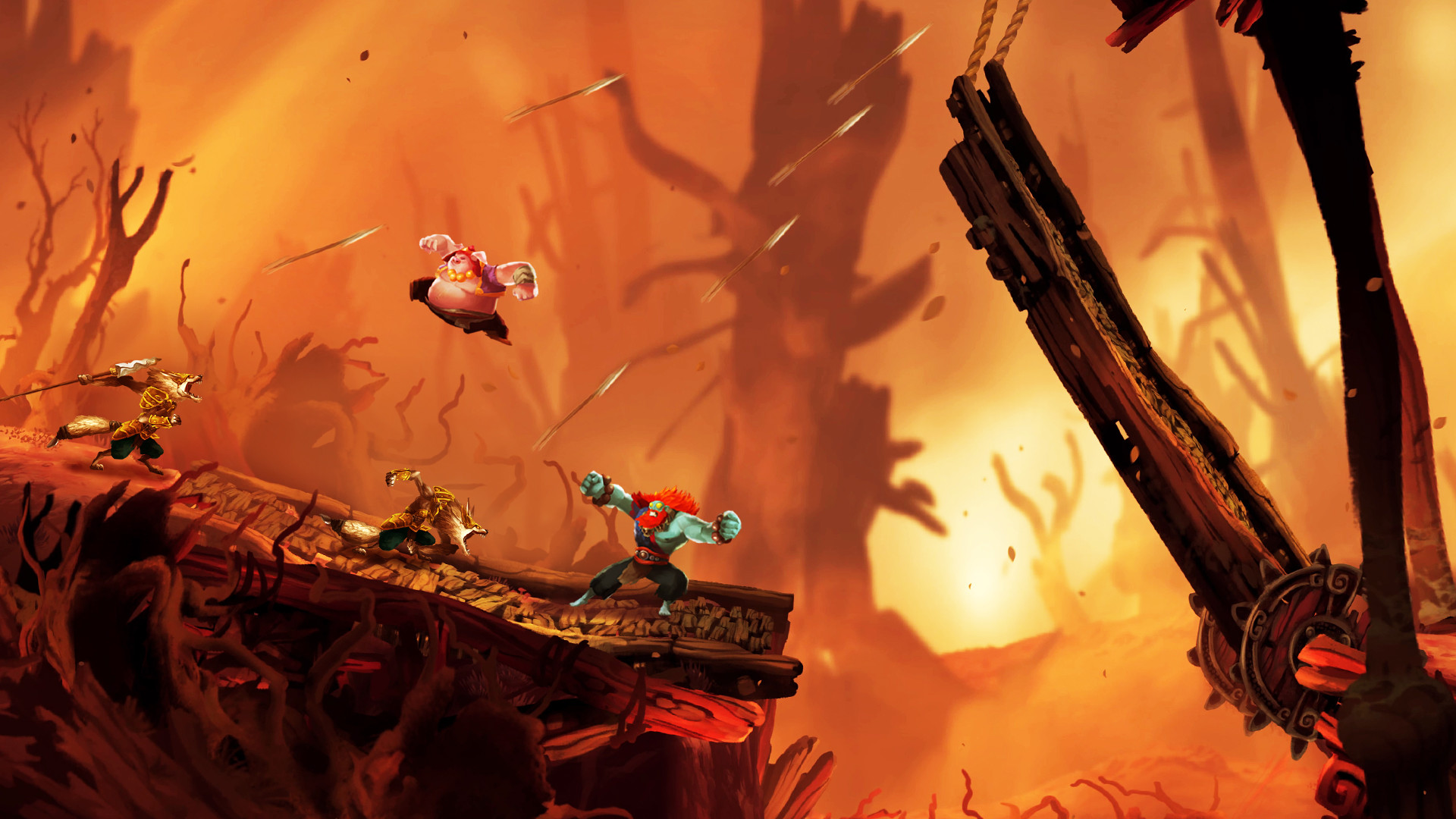 Unruly Heroes screenshot
