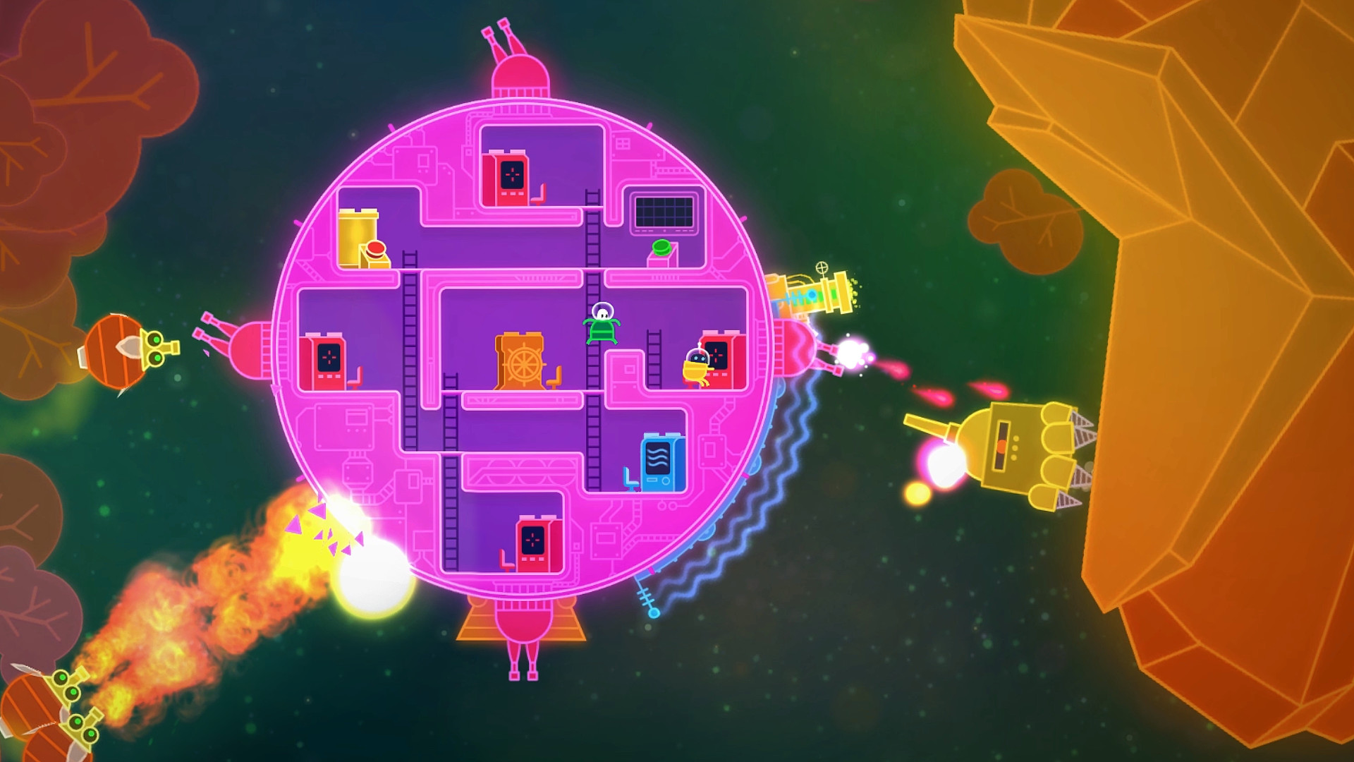 Lovers in a Dangerous Spacetime screenshot