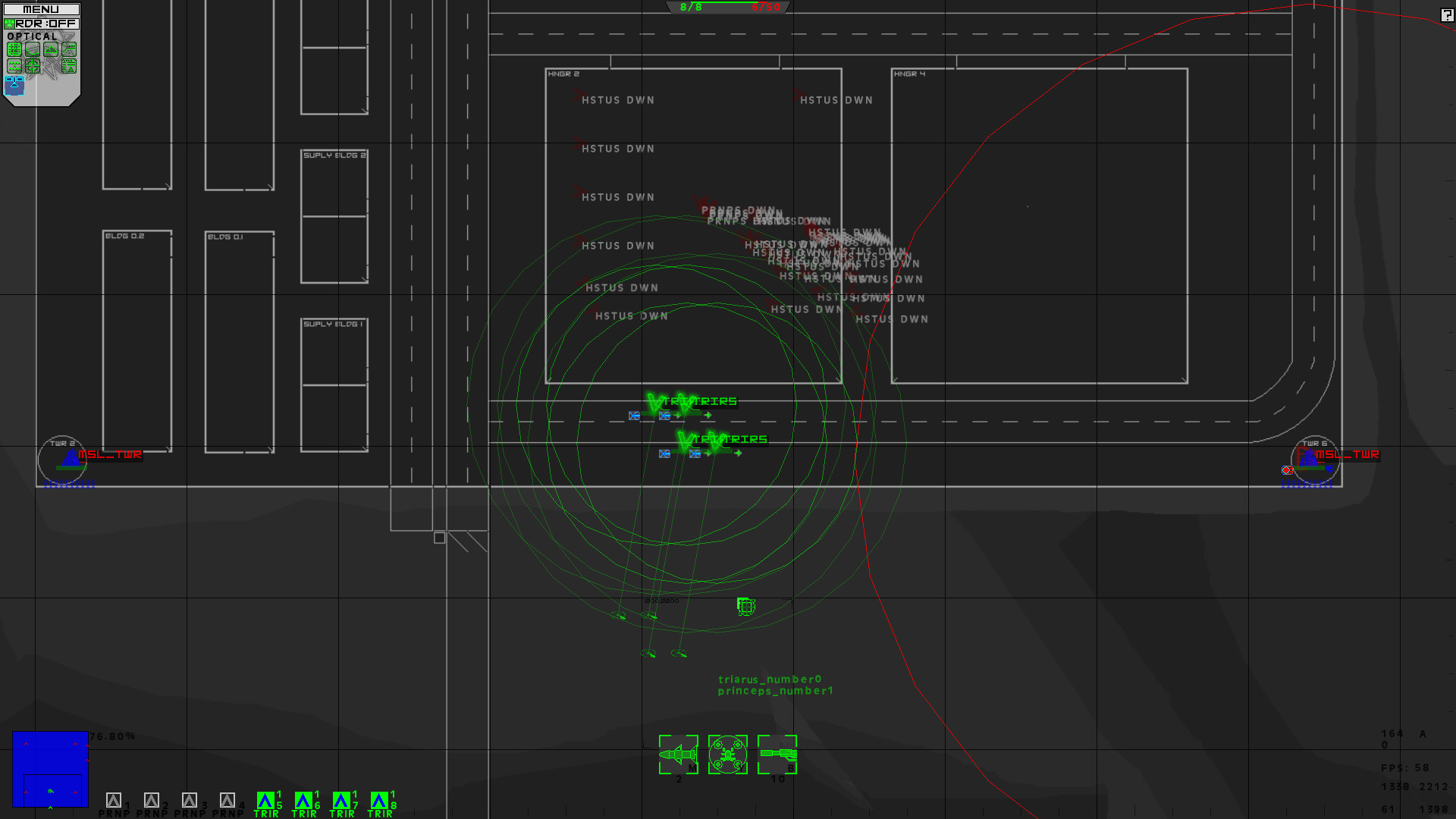 Slizer Battle Management System screenshot