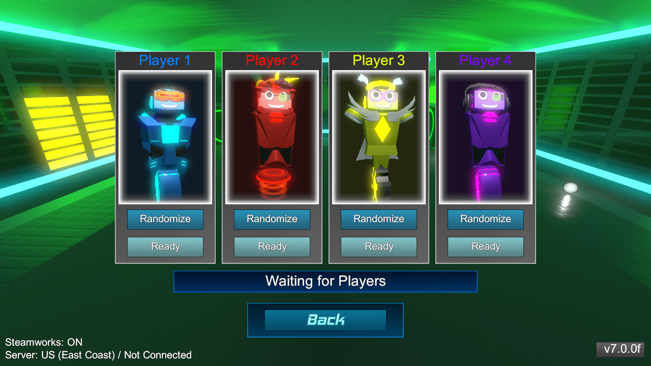 Robot Roller-Derby Disco Dodgeball screenshot