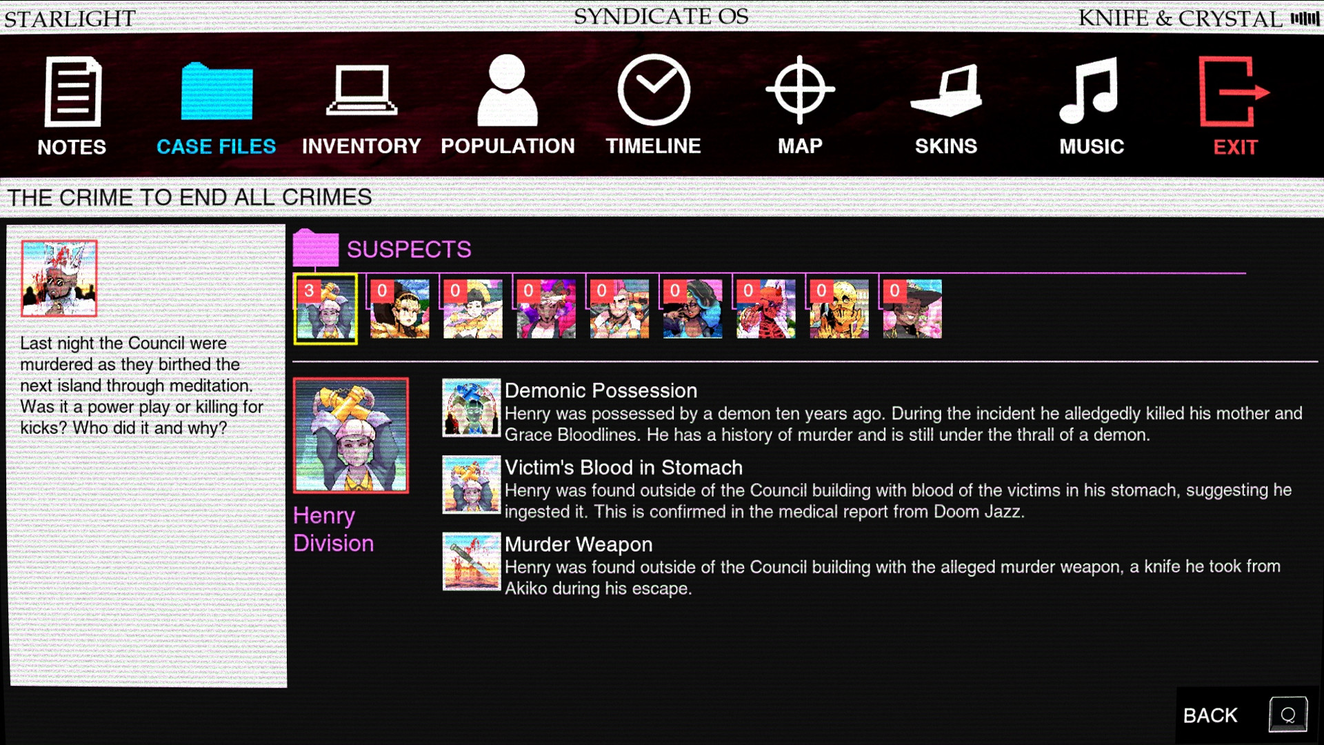 Paradise Killer screenshot