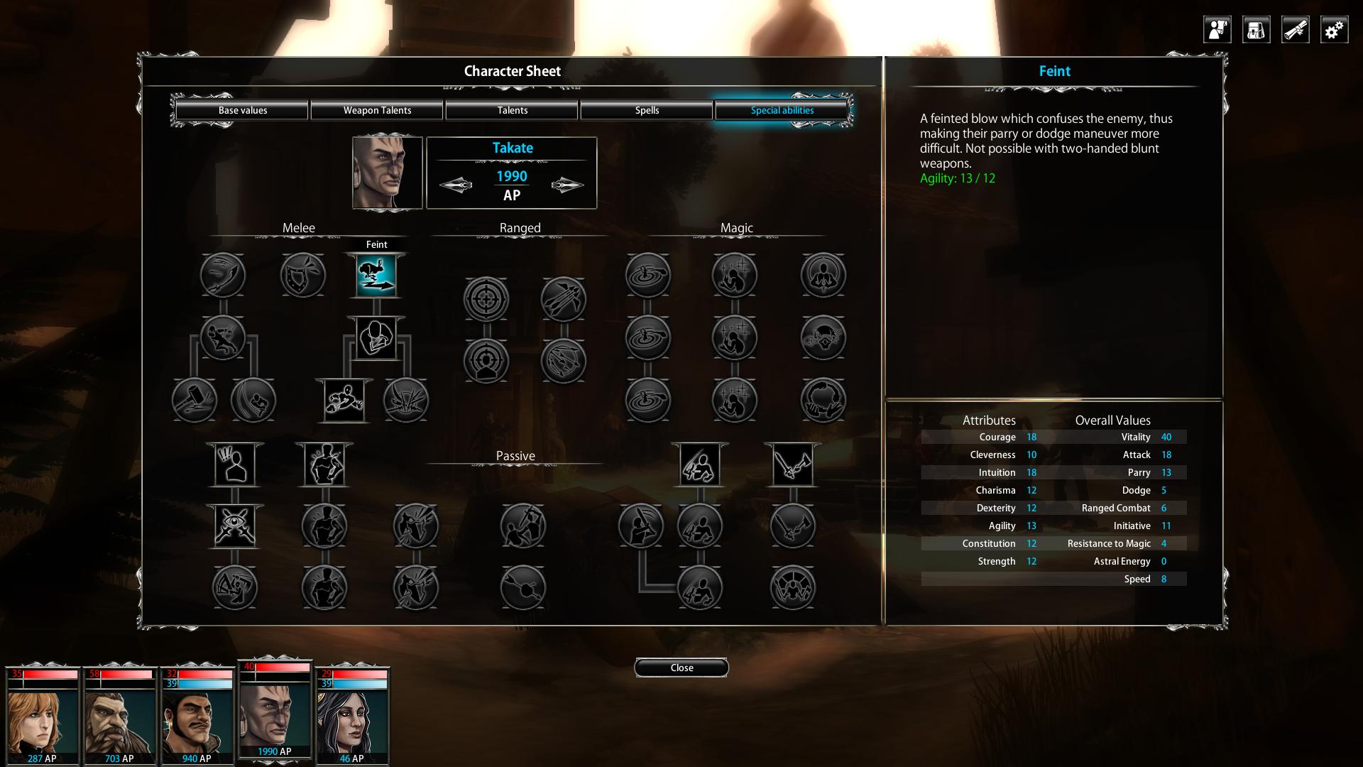 Blackguards screenshot