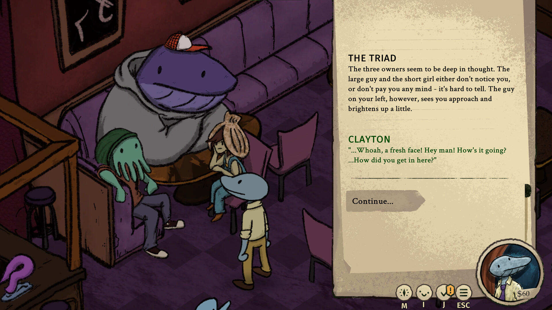 Clam Man 2: Open Mic screenshot