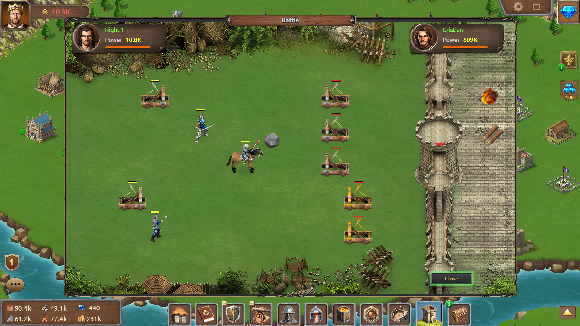 Lords of Kingdoms screenshot