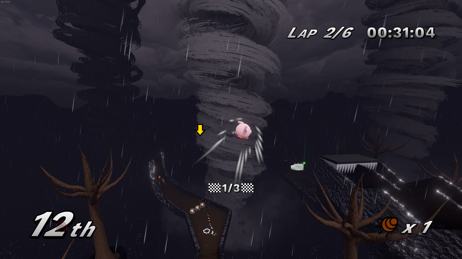 FurBalls Racing screenshot