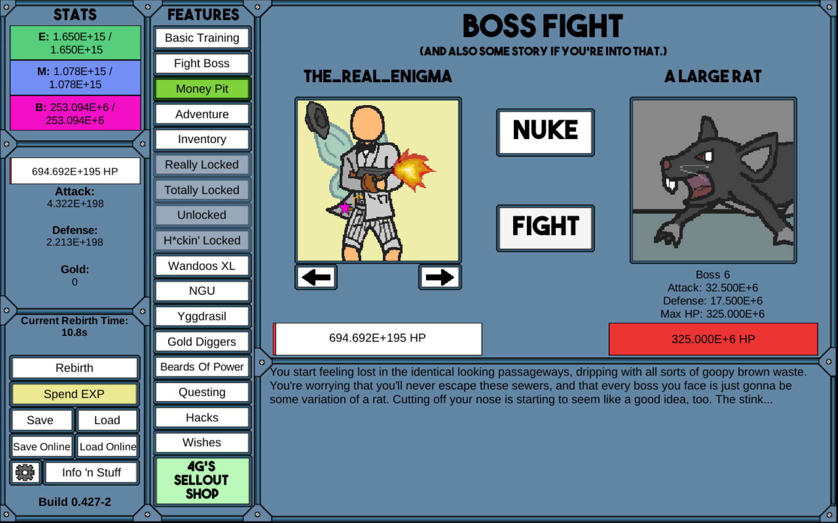 NGU IDLE screenshot