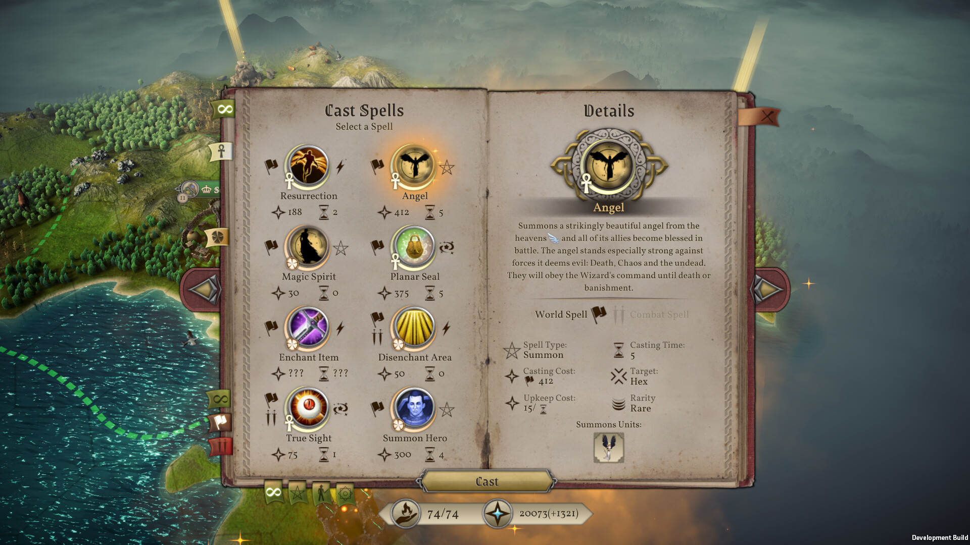 Master of Magic screenshot