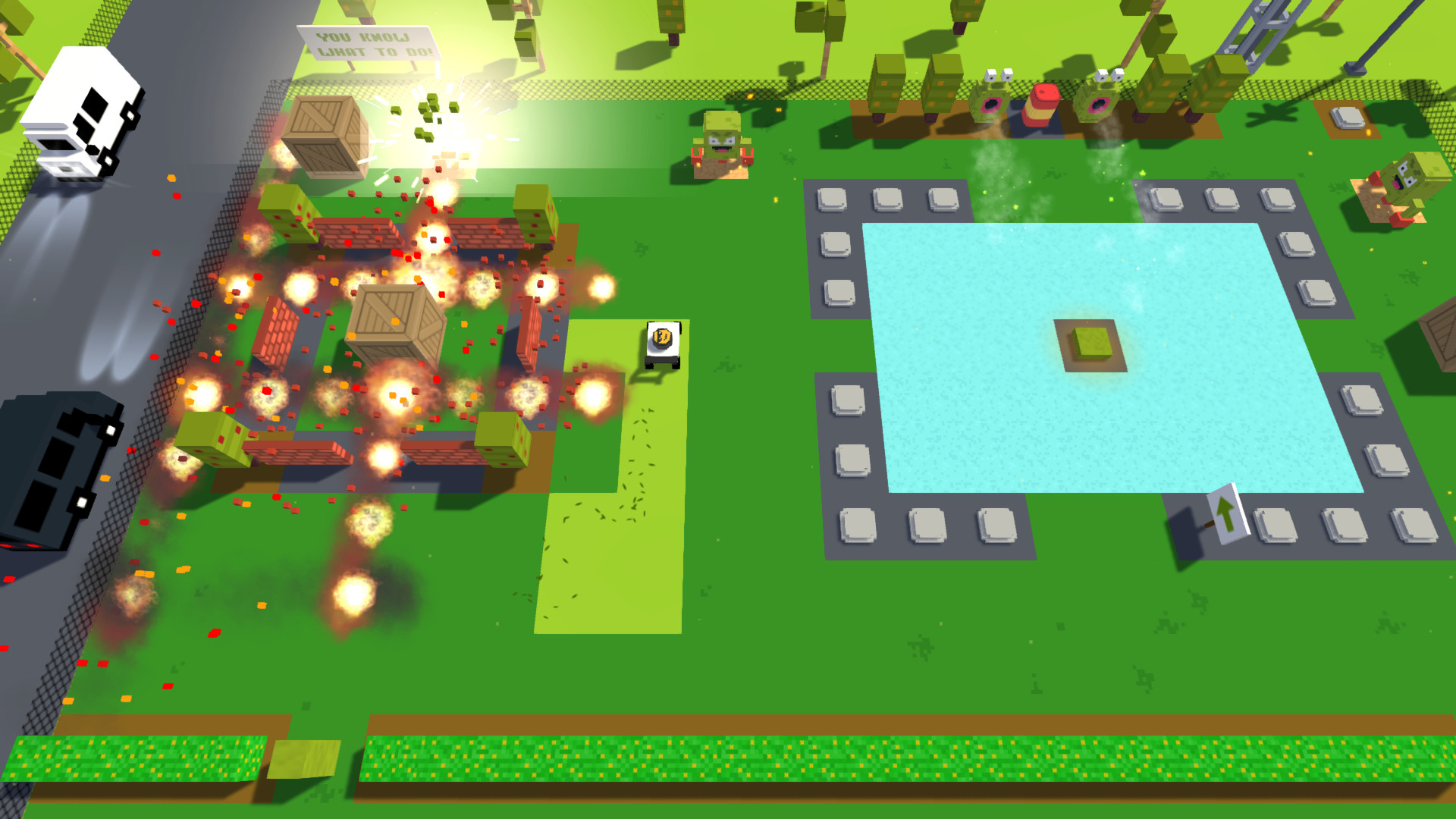 Grass Cutter - Mutated Lawns screenshot