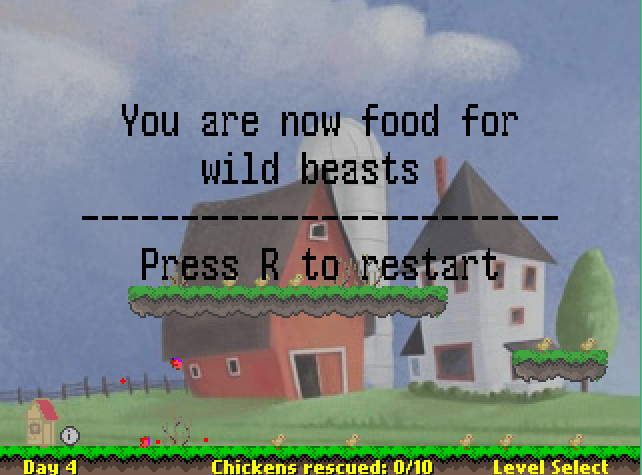 Rescue your chickens screenshot