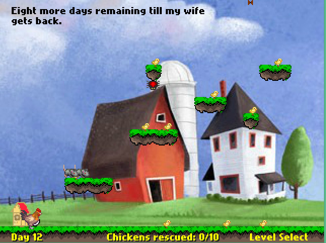 Rescue your chickens screenshot