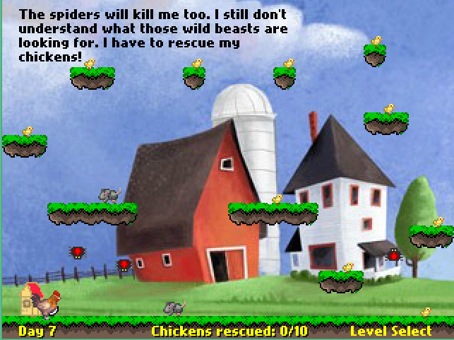 Rescue your chickens screenshot