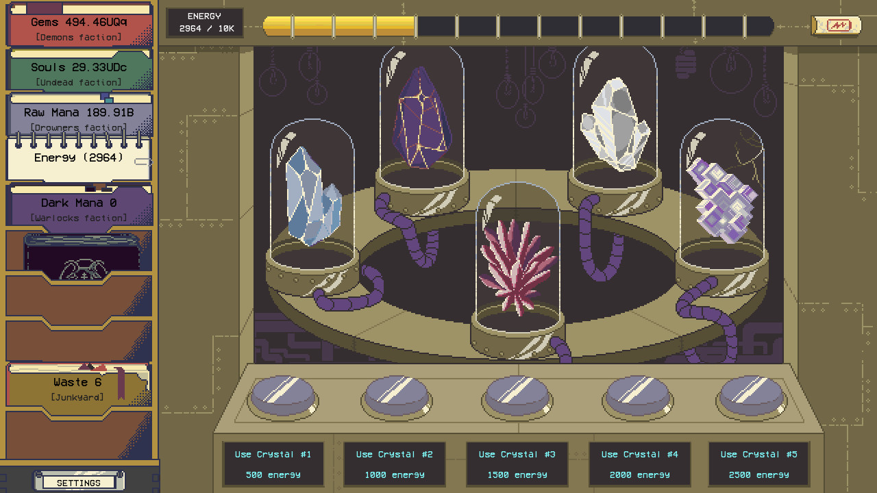 Underworld Idle screenshot