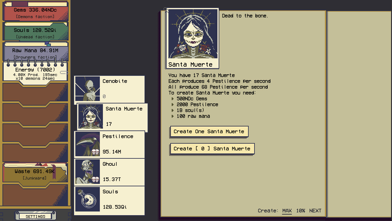 Underworld Idle screenshot