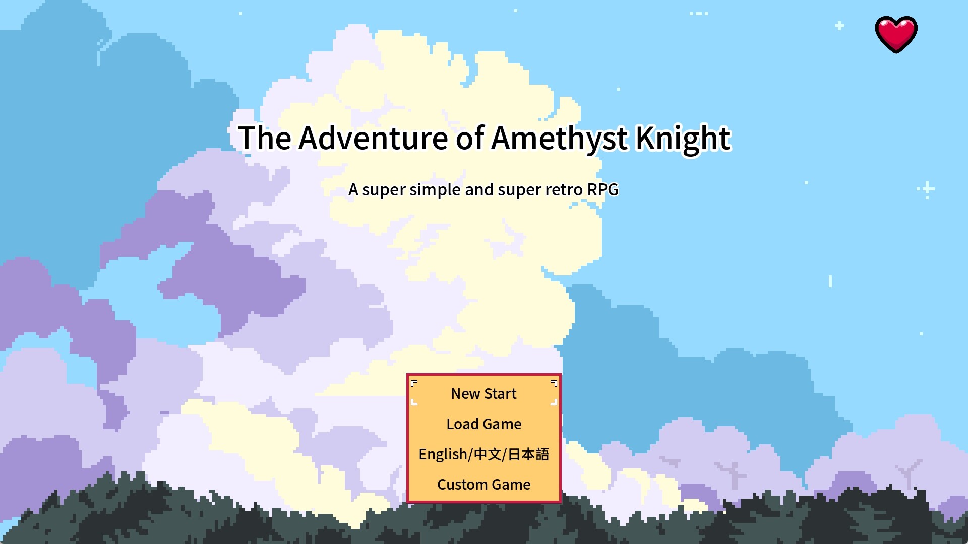 The Adventure of Amethyst Knight / 紫水晶骑士物语 screenshot