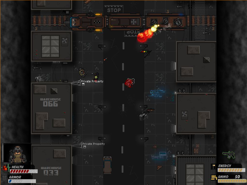 Neon Hardcorps screenshot
