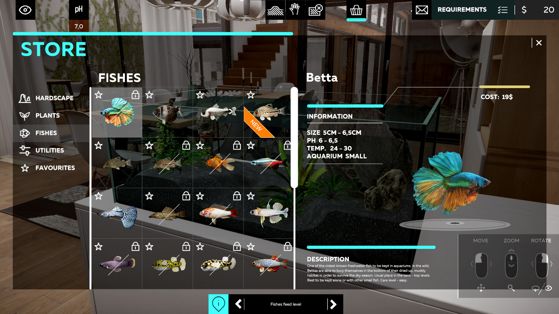 Aquarium Designer screenshot