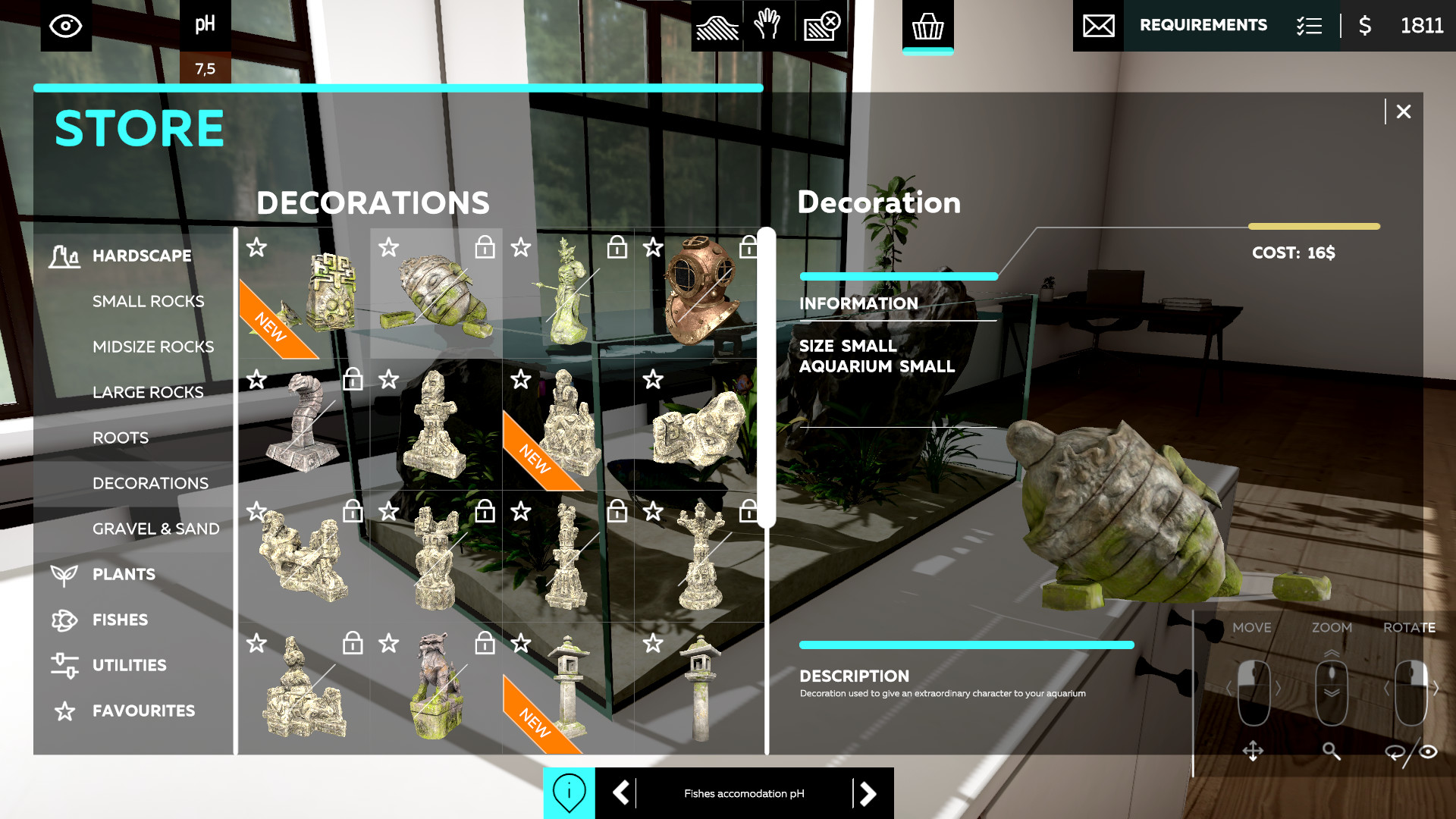 Aquarium Designer screenshot