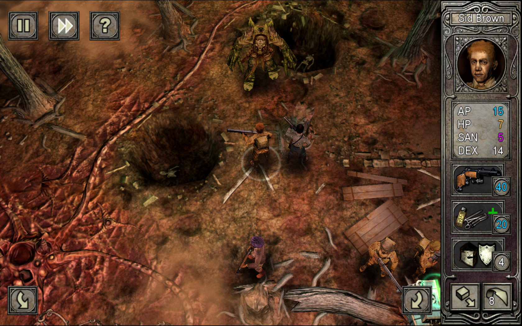 Call of Cthulhu: The Wasted Land screenshot