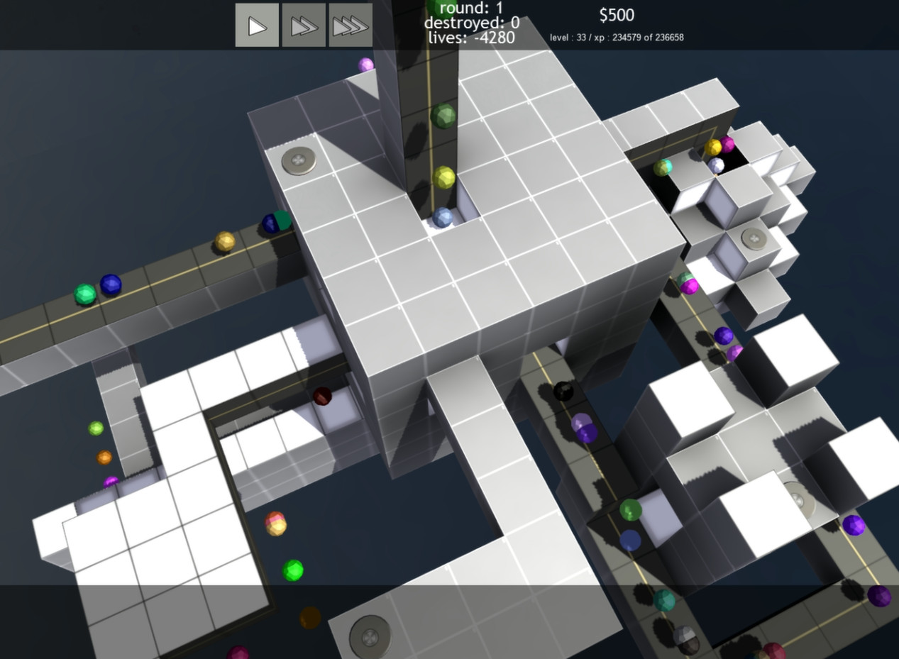 Terrorhedron Tower Defense screenshot