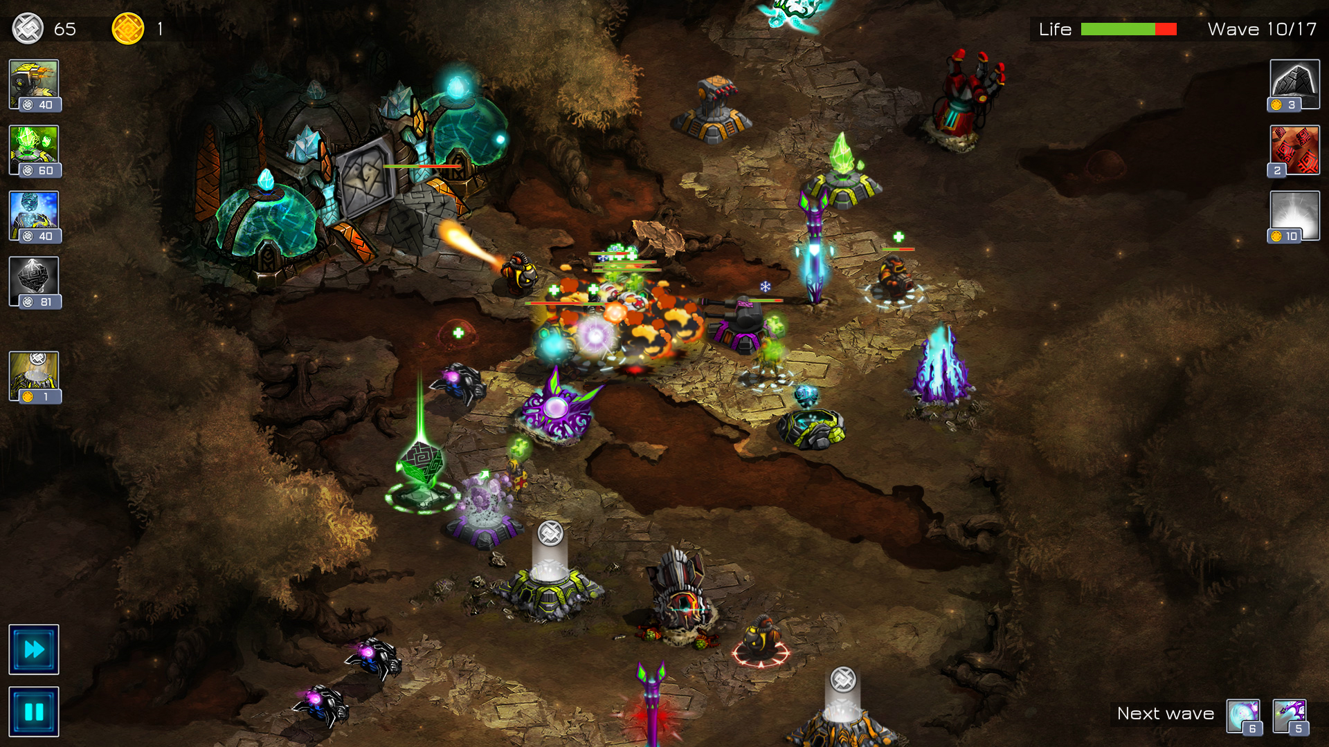 Ancient Planet Tower Defense screenshot