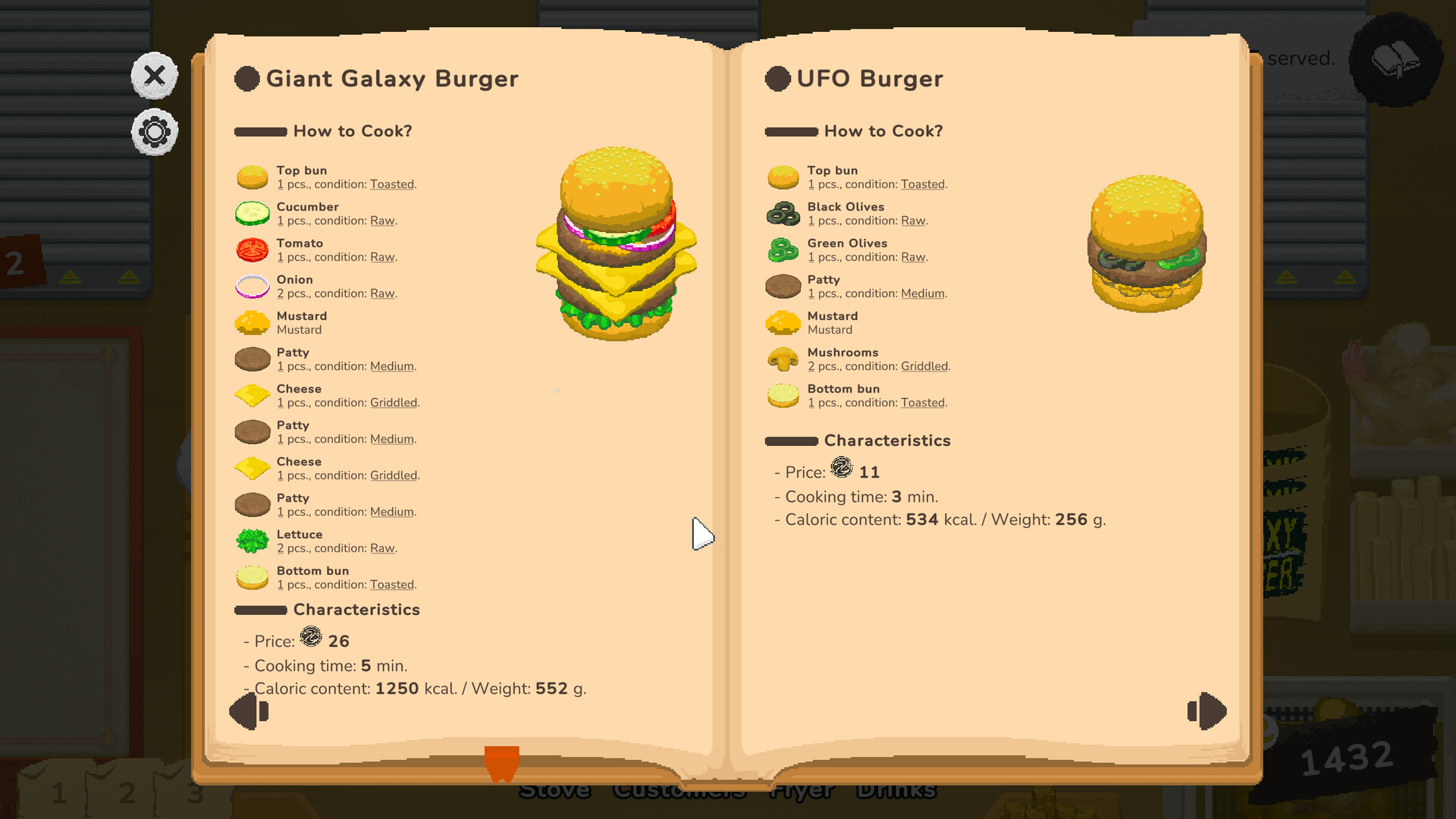 Galaxy Burger screenshot