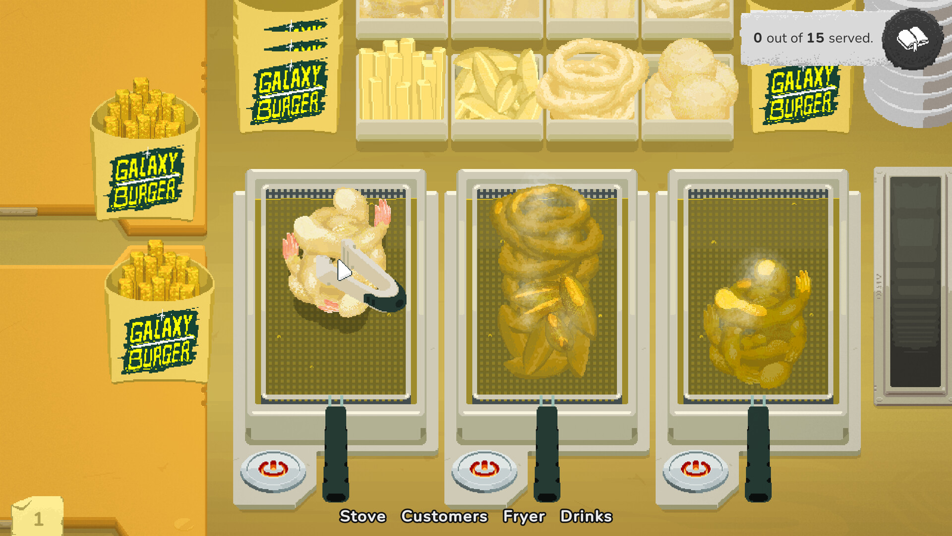 Galaxy Burger screenshot