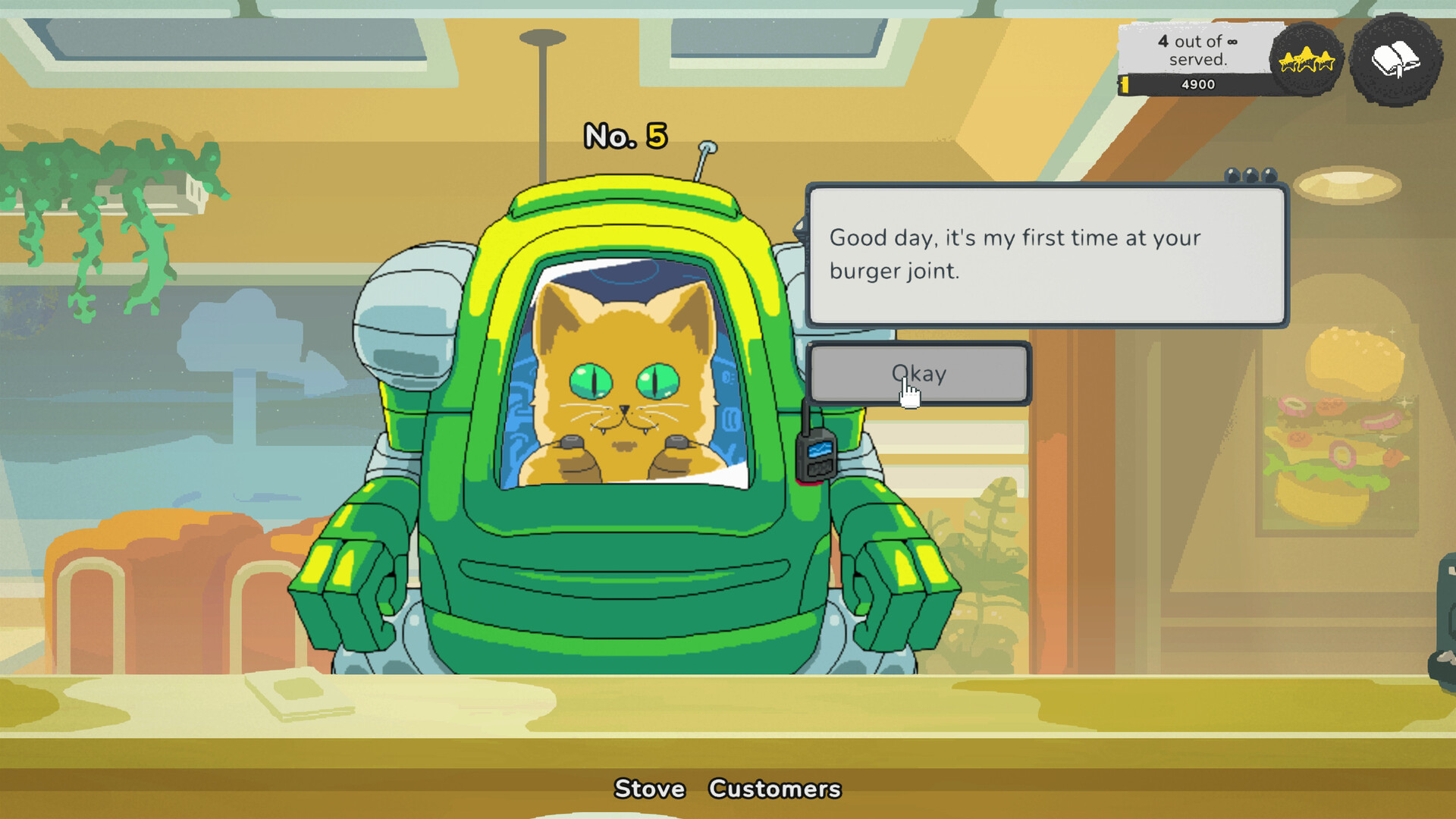 Galaxy Burger screenshot