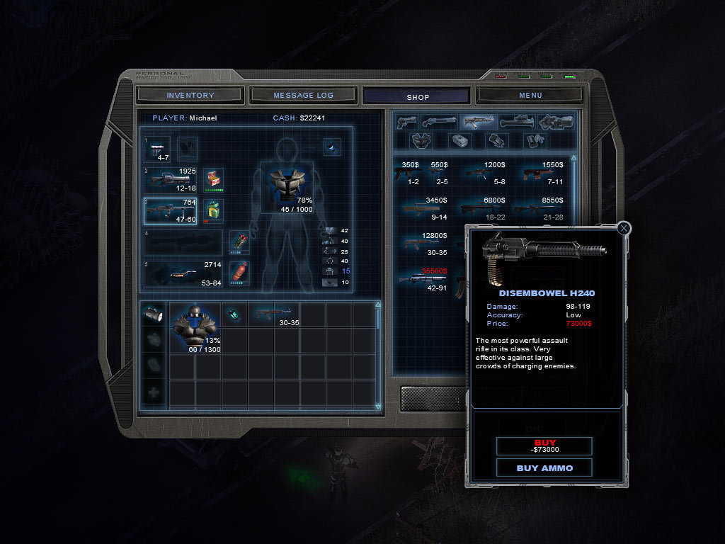 Alien Shooter 2: Reloaded screenshot