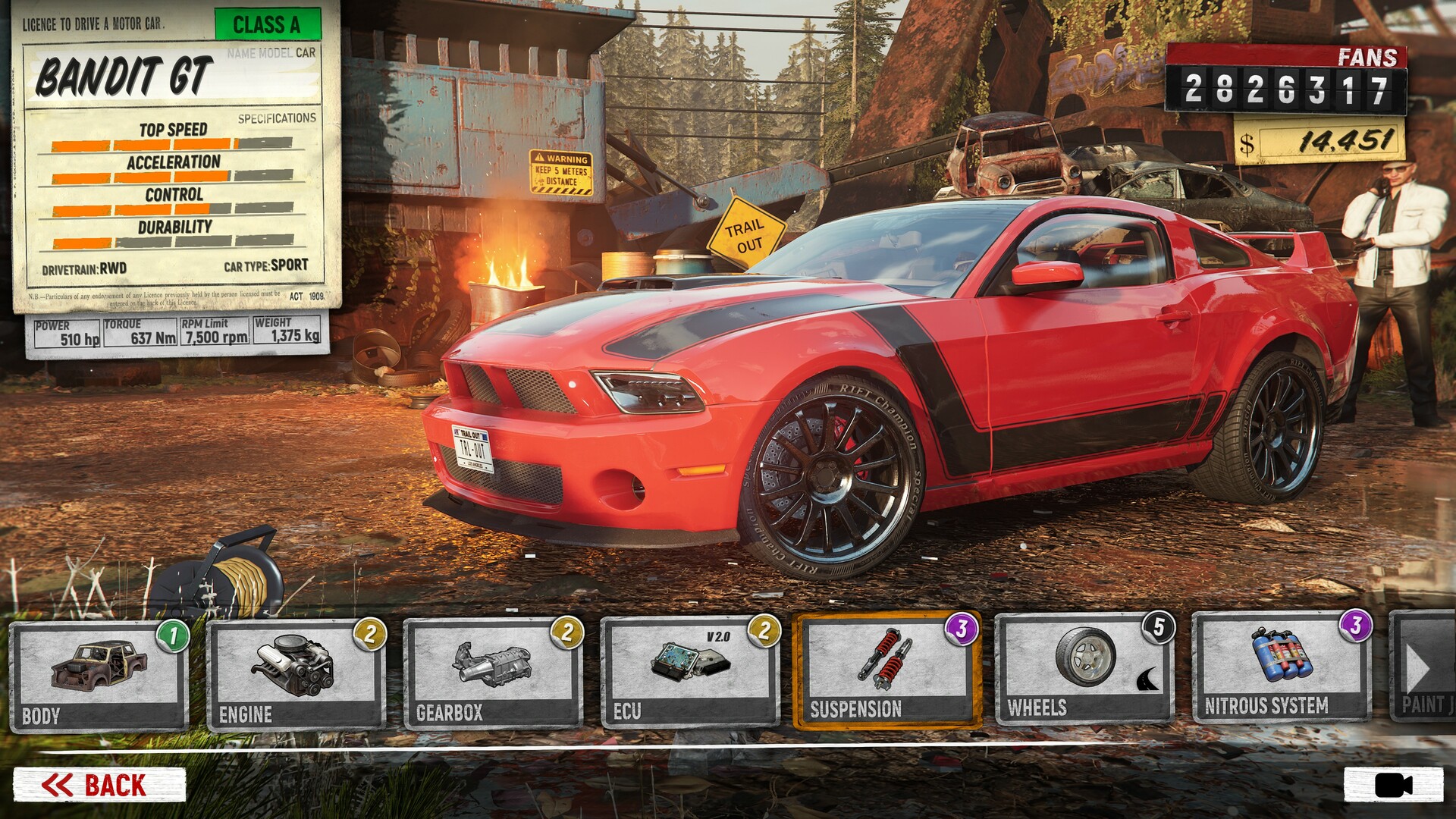 TRAIL OUT screenshot