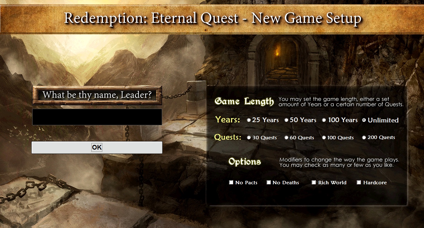 Redemption: Eternal Quest screenshot