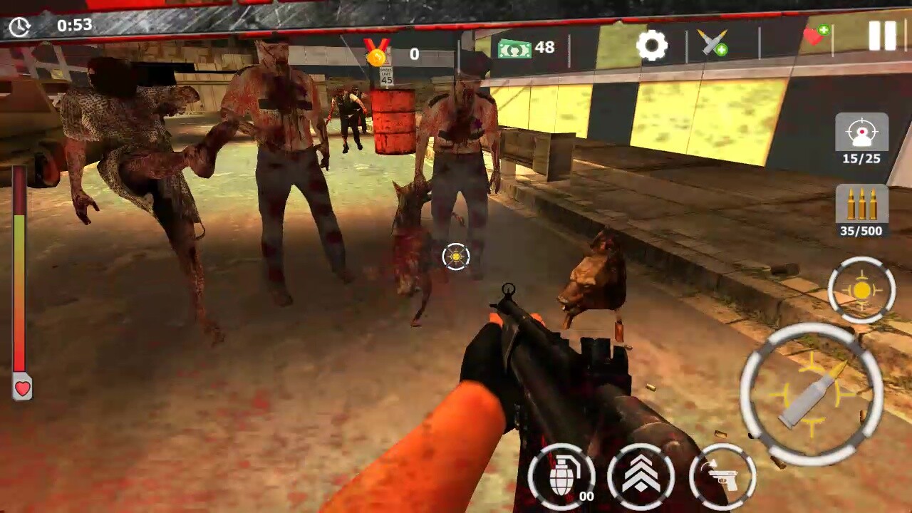 Zombie Survivor: Undead City Attack screenshot