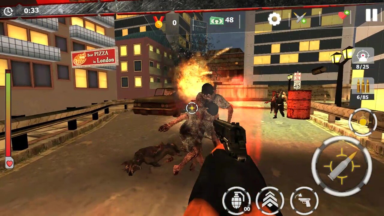 Zombie Survivor: Undead City Attack screenshot