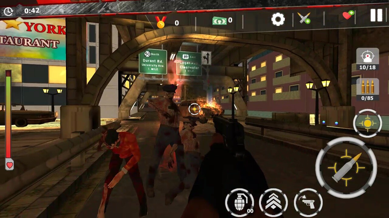 Zombie Survivor: Undead City Attack screenshot