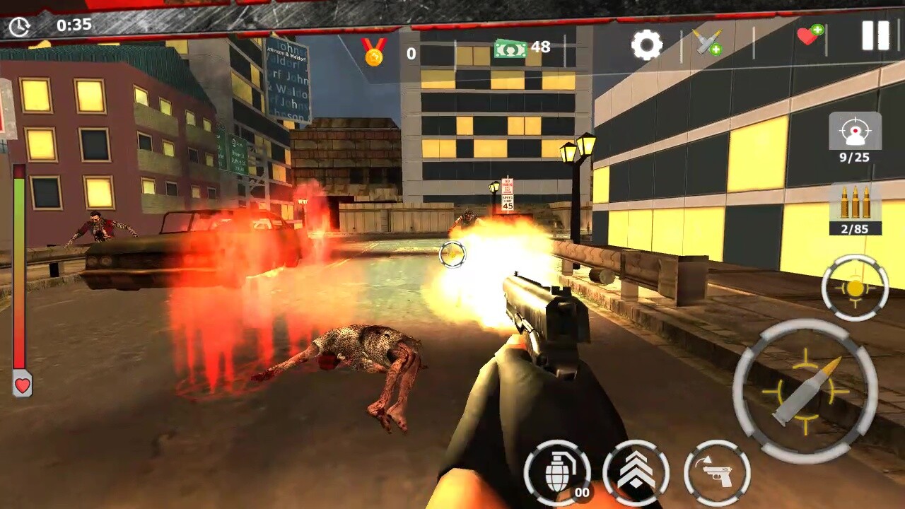Zombie Survivor: Undead City Attack screenshot