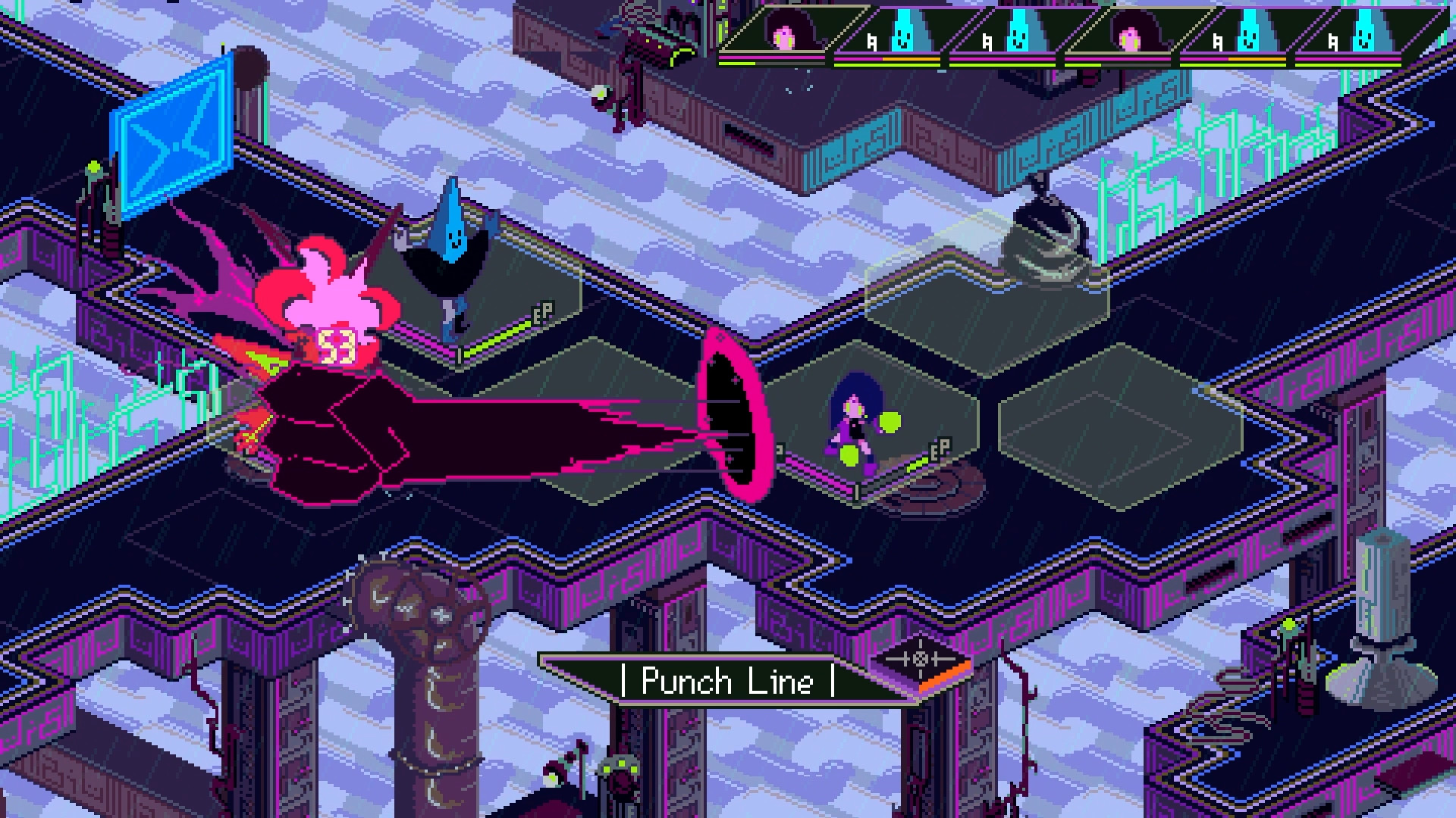 Keylocker | Turn Based Cyberpunk Action screenshot