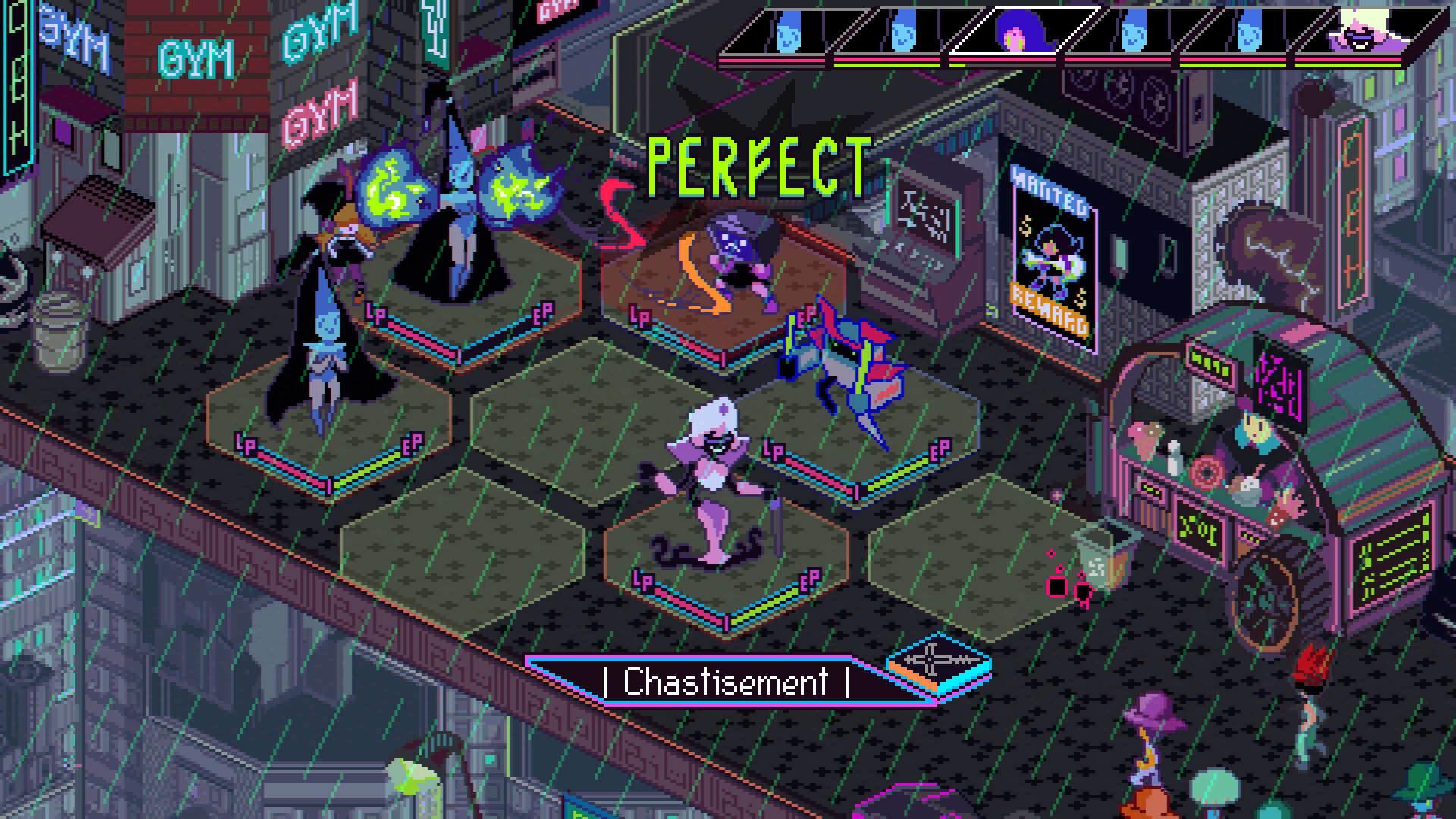 Keylocker | Turn Based Cyberpunk Action screenshot