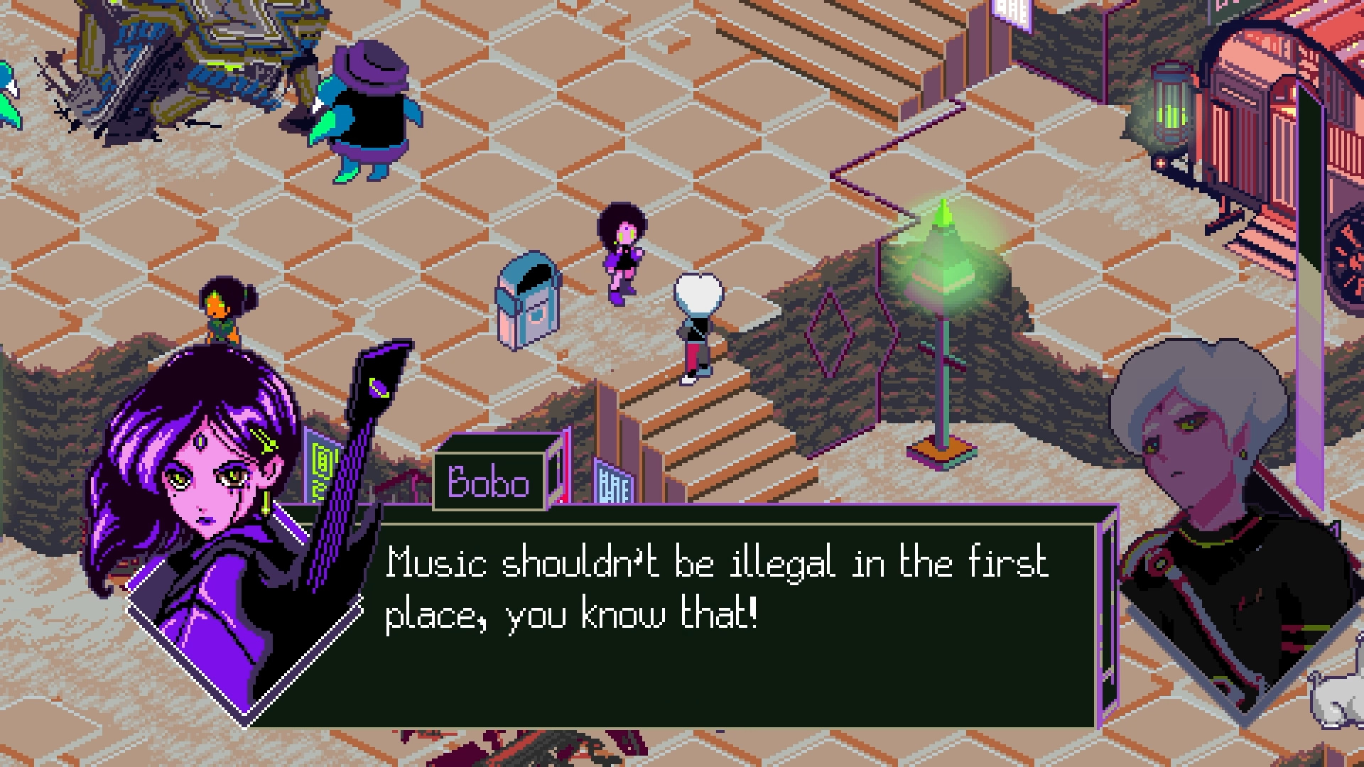 Keylocker | Turn Based Cyberpunk Action screenshot