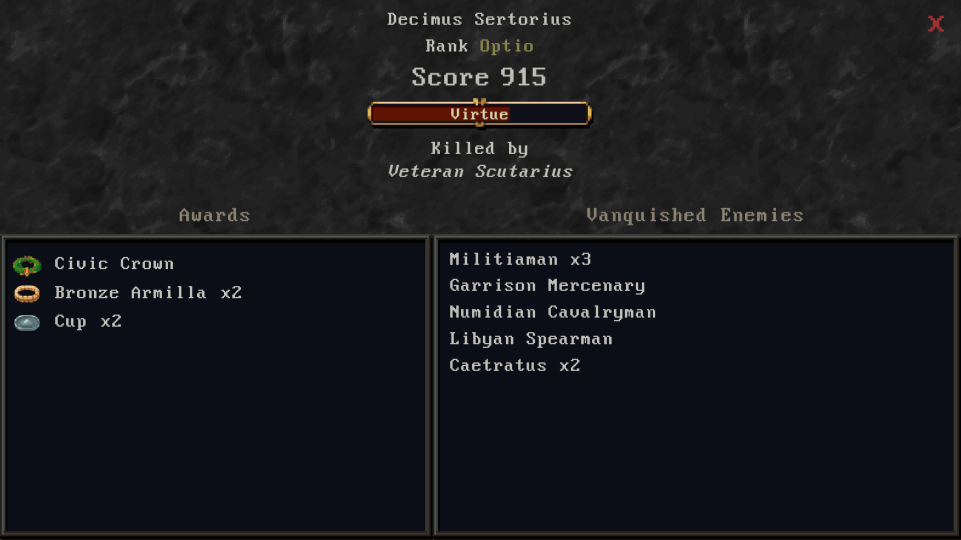 A Legionary's Life screenshot