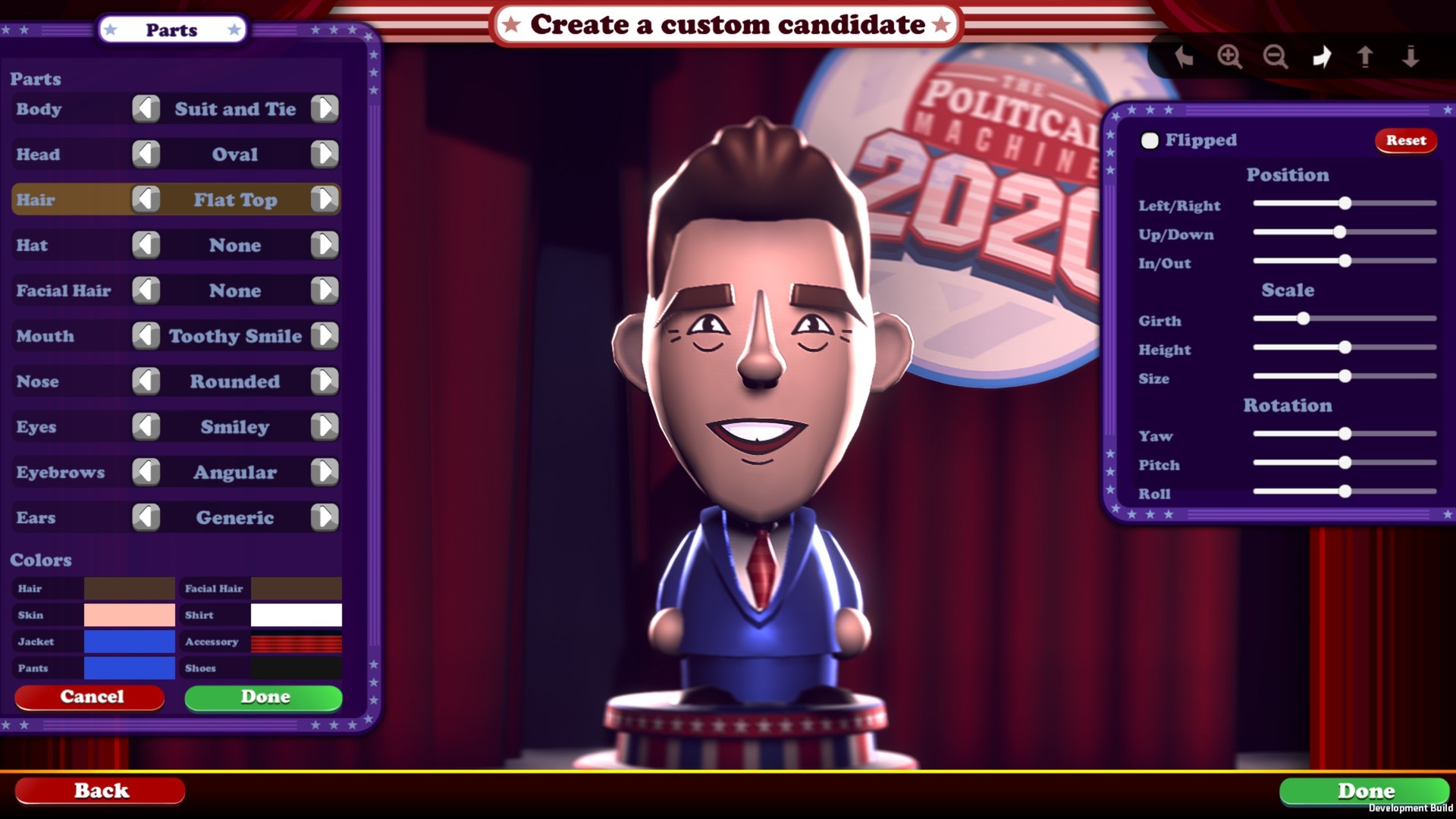 The Political Machine 2020 screenshot