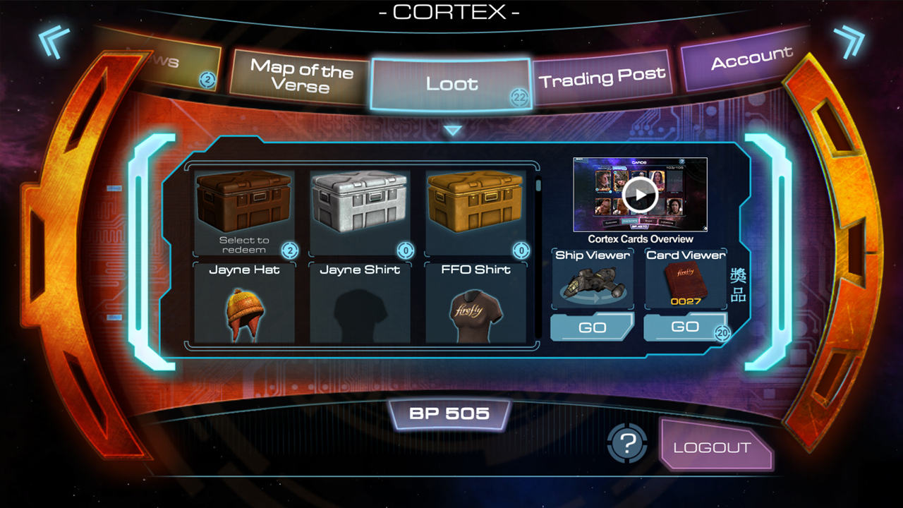 Firefly Online Cortex screenshot
