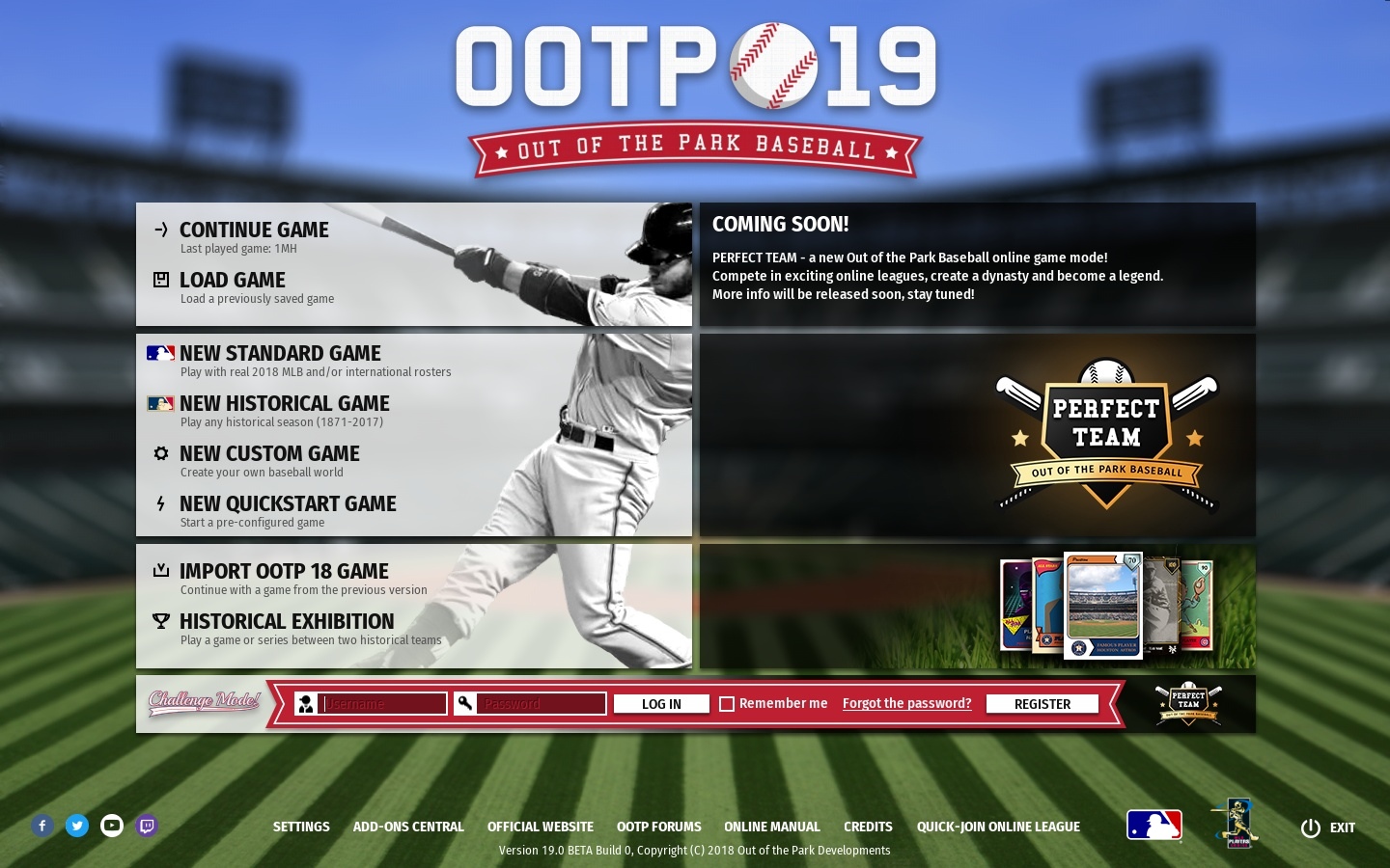Out of the Park Baseball 19 screenshot