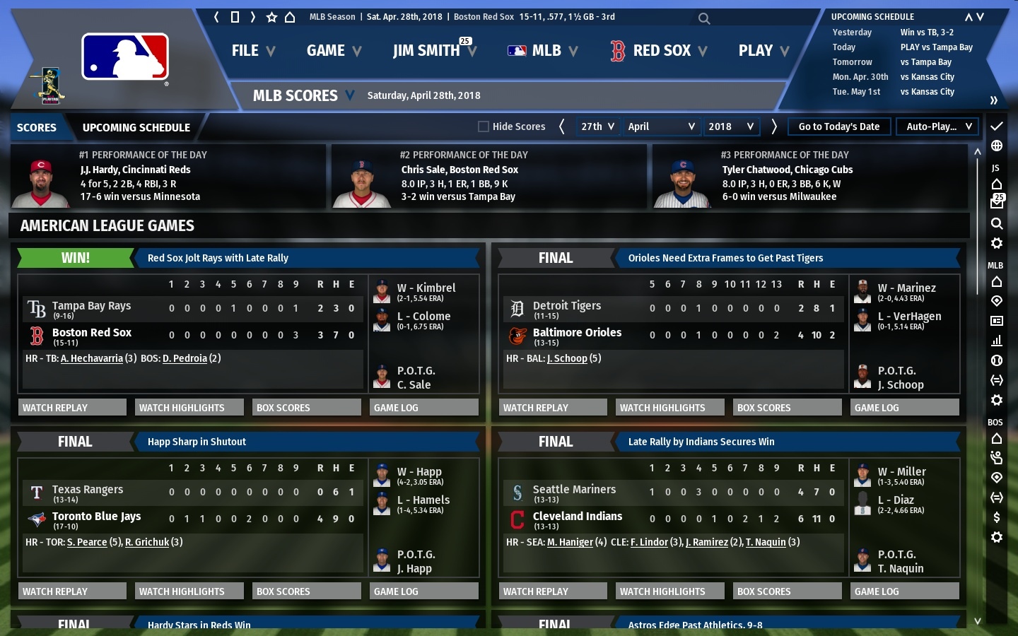 Out of the Park Baseball 19 screenshot
