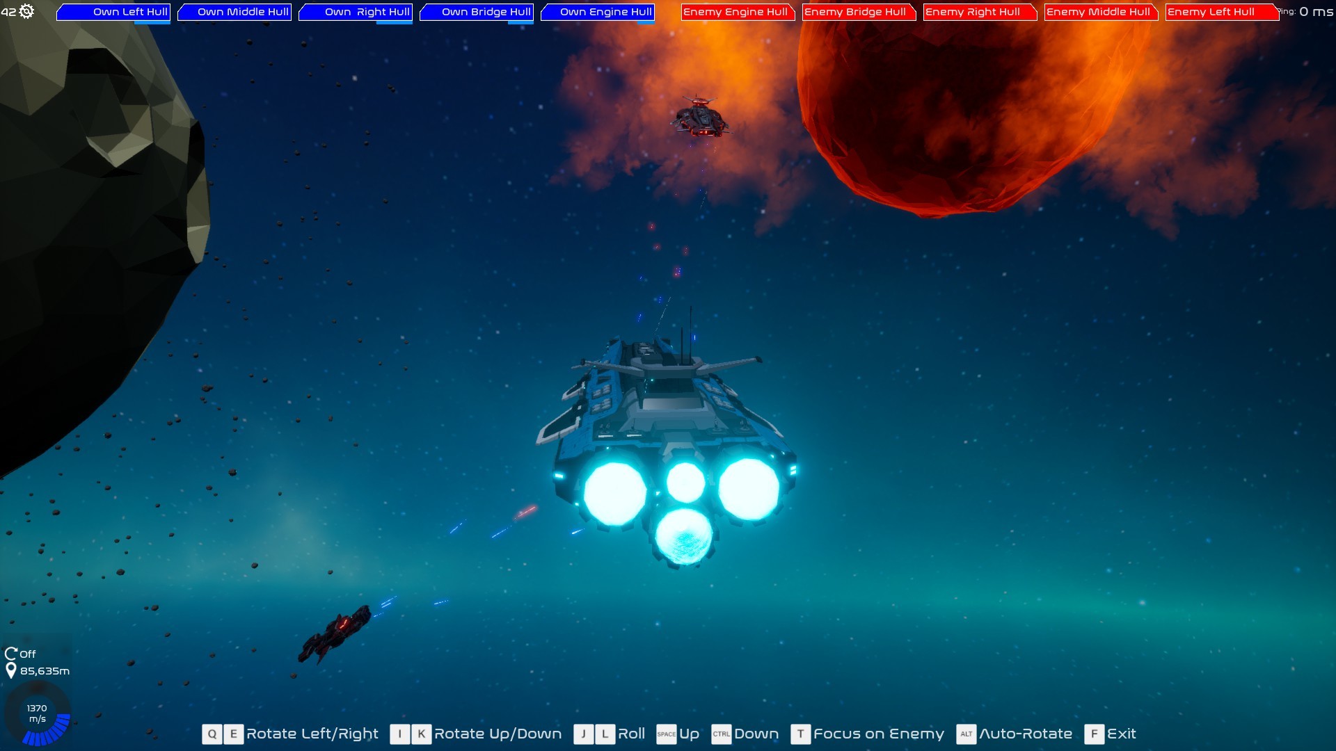 Deep Space Battle Simulator screenshot