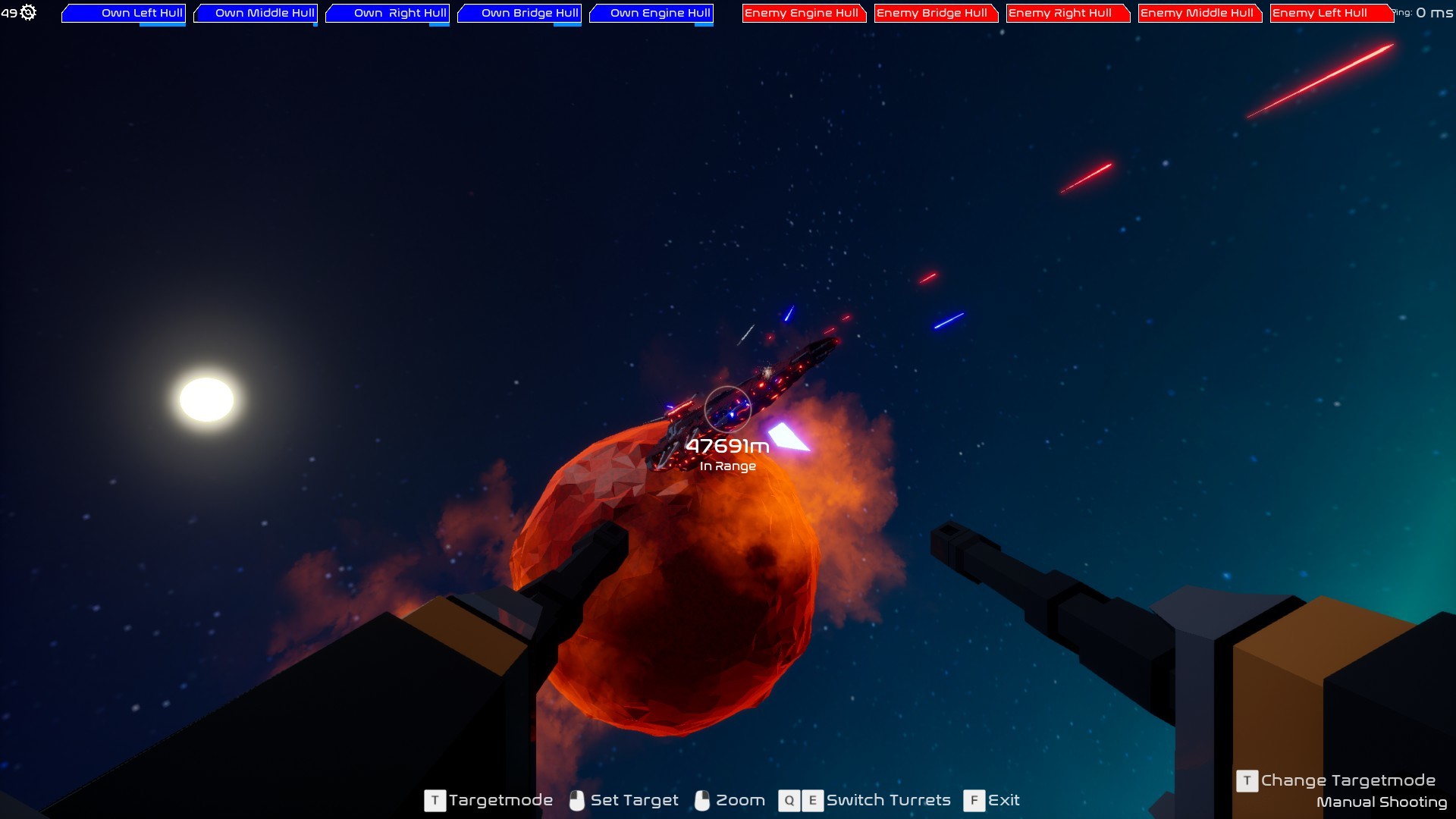 Deep Space Battle Simulator screenshot