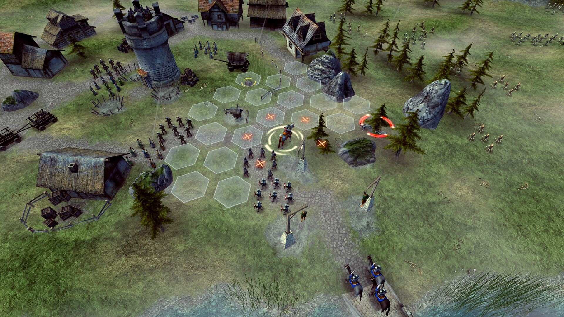 Hex Commander: Fantasy Heroes screenshot