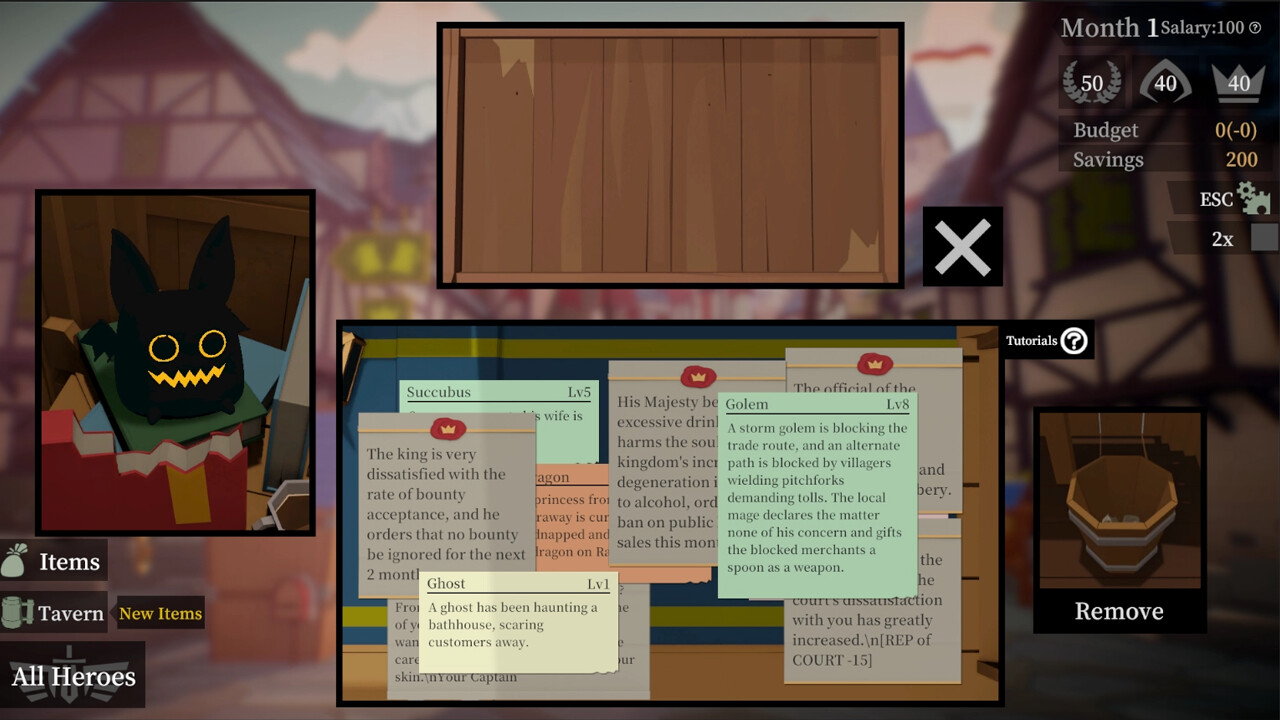 A guard walks into a tavern screenshot
