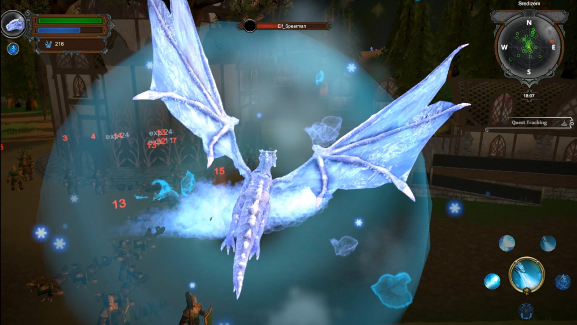 Elmarion: Dragon time screenshot