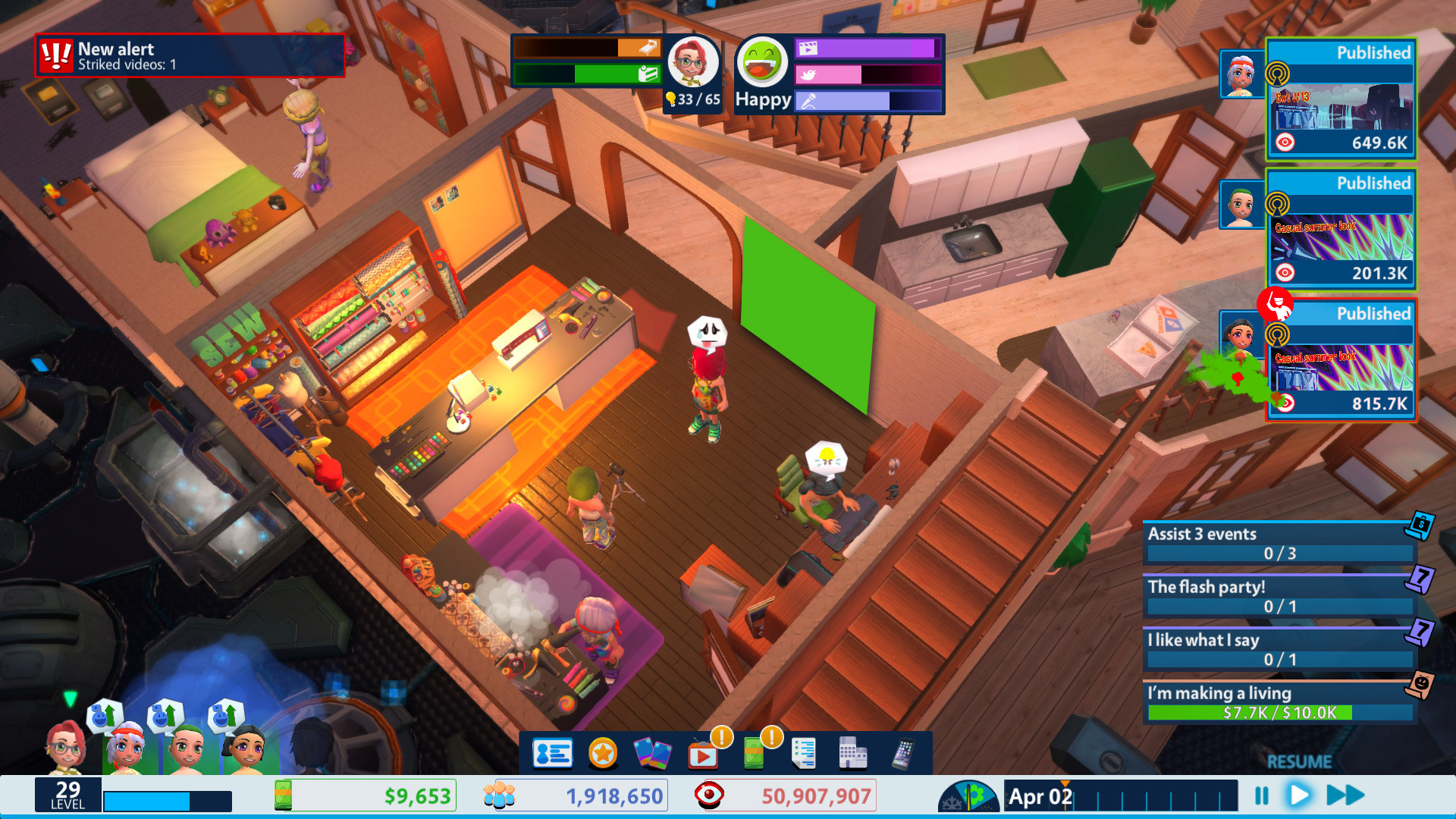 Youtubers Life screenshot