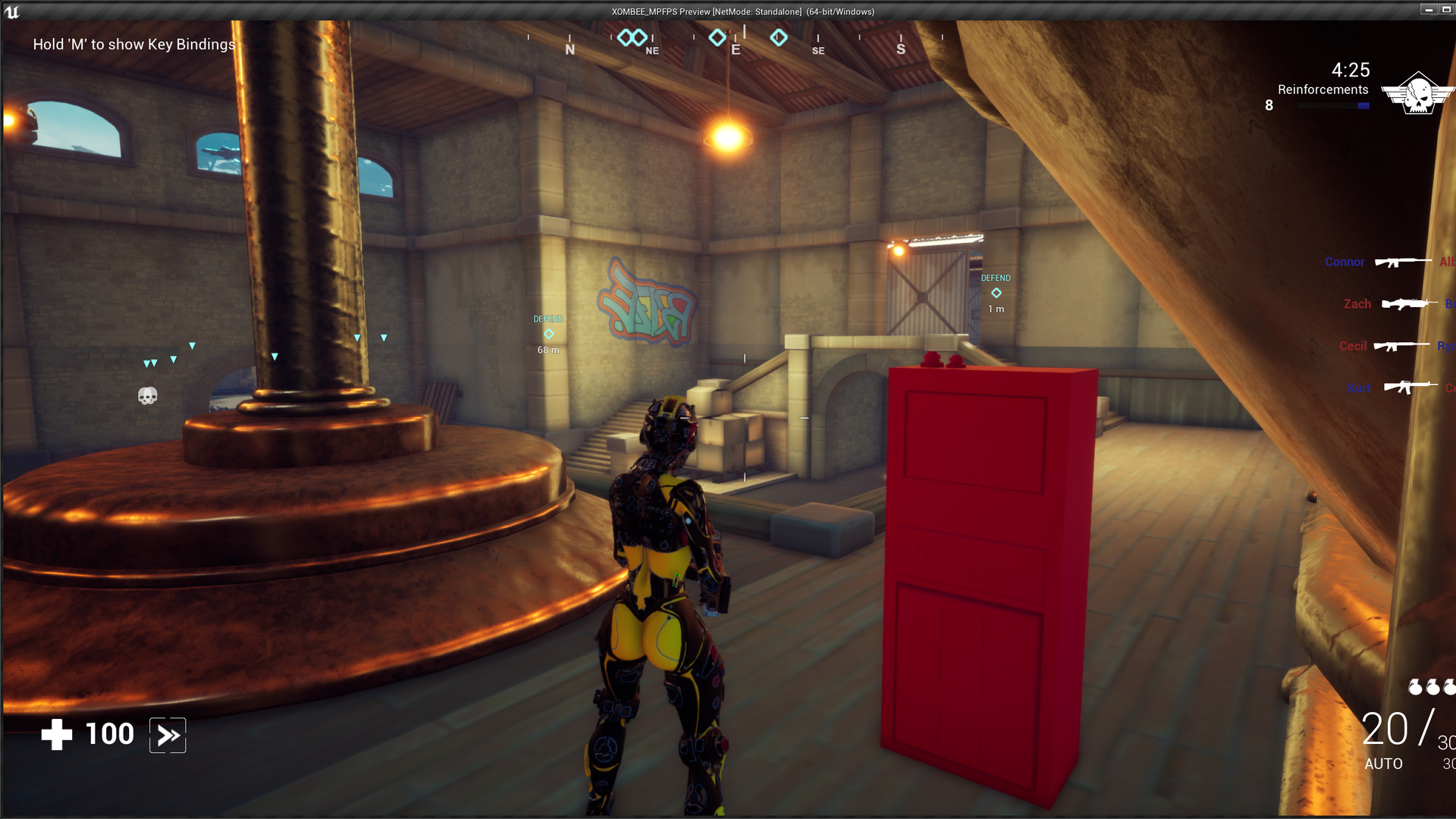 XOMBEE MPFPS screenshot