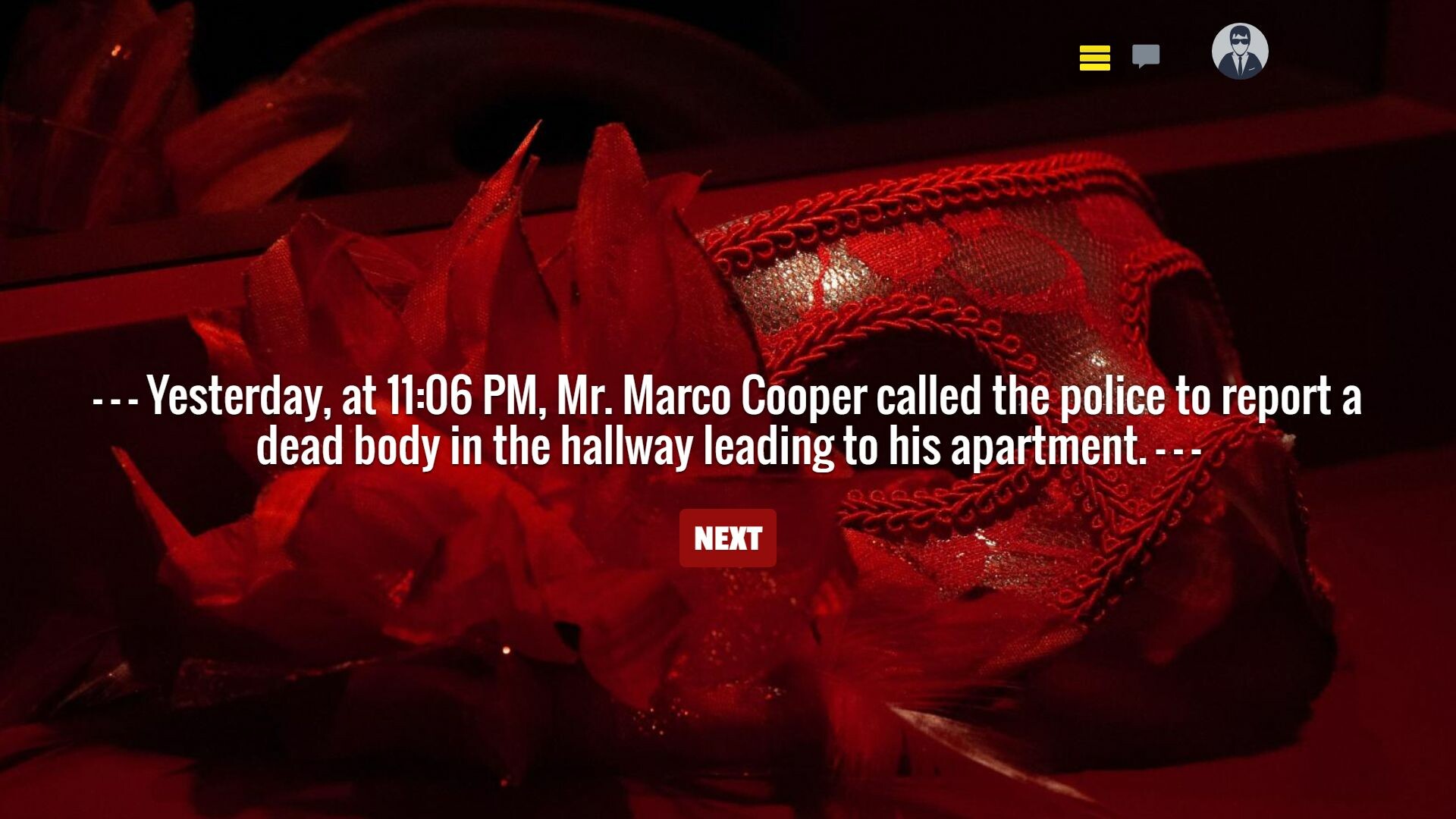 French Crime Detective Game screenshot